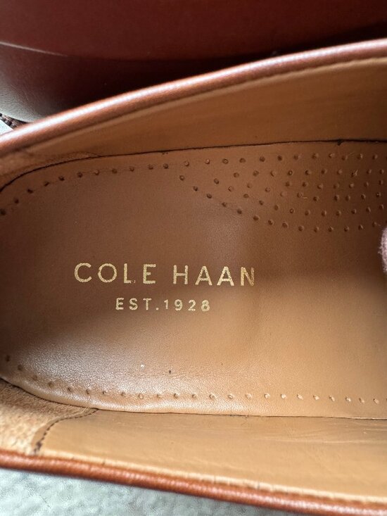 Cole Haan Men\'s Warren Cap Ox Dress Shoe - British Tan (Brown) - 8.5M main image 7